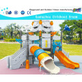 Large Outdoor Playground / Blue See Playground Robot Modeling Slides Combination (HA-06501)